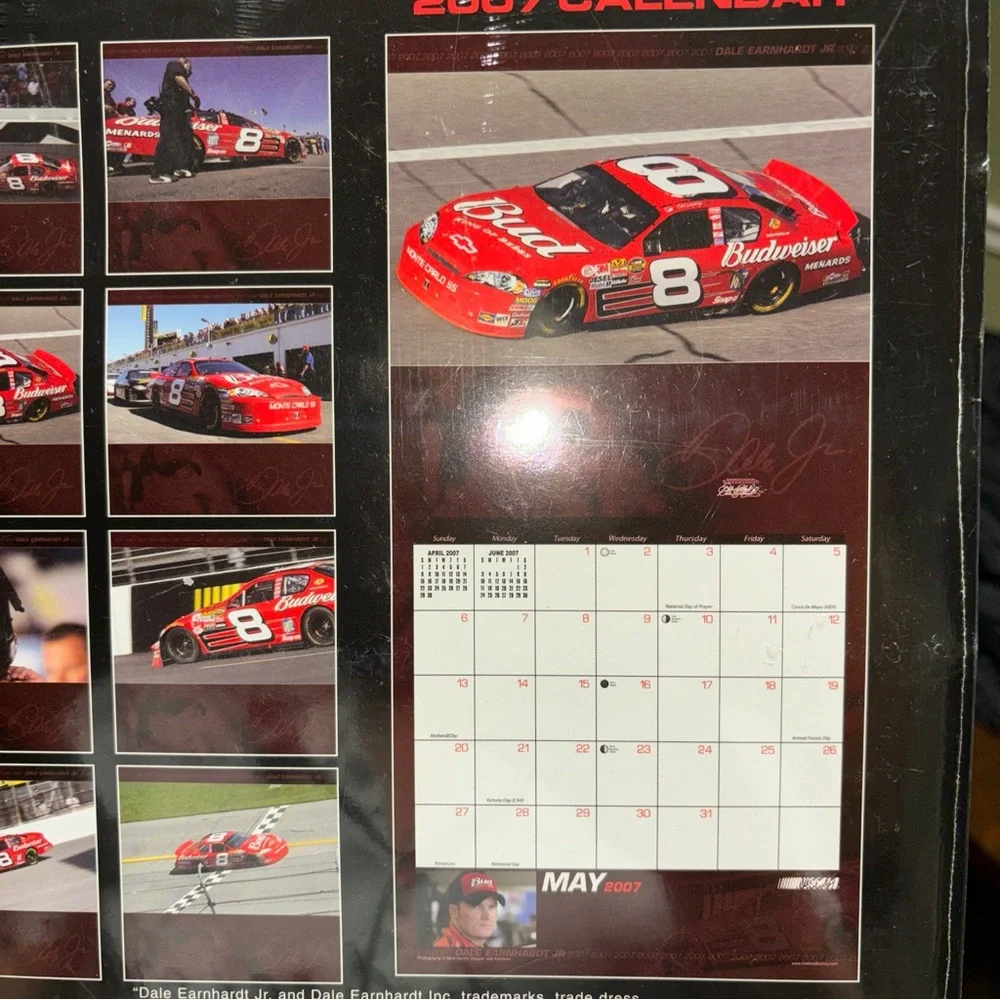Dale Earnhardt Jr Calendar 2007